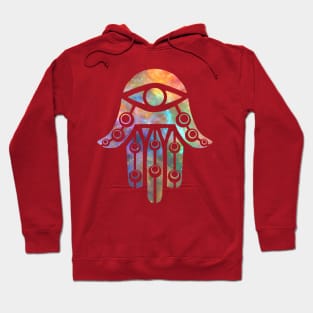 Galactic Hamsa 2 Hoodie